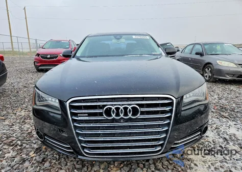 2014 Audi A8 L Quattro z USA, uszkodzony, nr VIN WAUR2AFD7EN007777